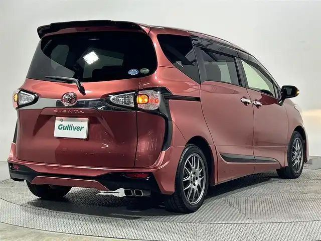 トヨタ シエンタ G 大阪府 2016(平28)年 5.9万km レッドマイカM 純正ナビ（フルセグTV・BTAUDIO）/モデリスタエアロ/バックカメラ/ETC/両側パワースライドドア/ドライブレコーダー/プッシュスタート/スマートキー