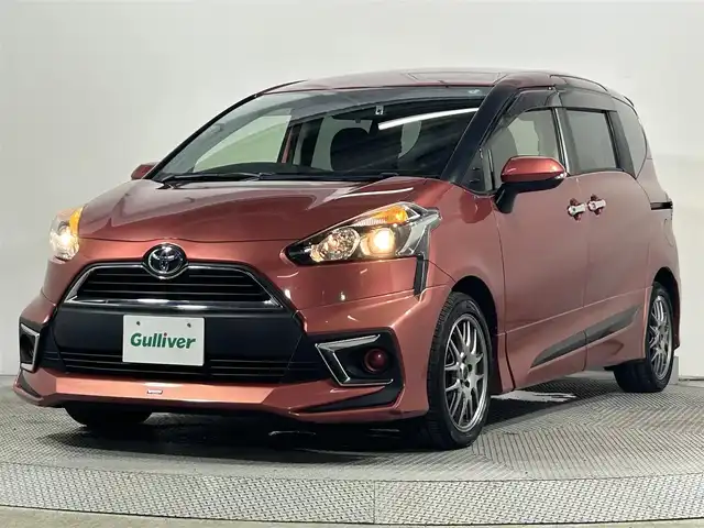 トヨタ シエンタ G 大阪府 2016(平28)年 5.9万km レッドマイカM 純正ナビ（フルセグTV・BTAUDIO）/モデリスタエアロ/バックカメラ/ETC/両側パワースライドドア/ドライブレコーダー/プッシュスタート/スマートキー