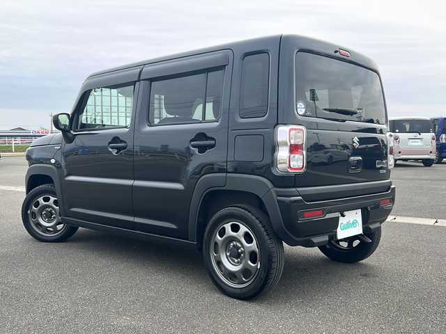 スズキ ハスラー HYBRID G 佐賀県 2023(令5)年 3.3万km ブルーイッシュブラックパール3 ワンオーナー/社外メモリナビ/フルセグTV/SD/CD/Bluetooth/バックカメラ/アイドリングストップ/クルーズコントロール/前席シートヒーター/ヘッドライトレベライザー/アイドリングストップ/ETC/スマートキー/フロアマット/ドアバイザー/新車保証書/取扱説明書/スペアキー1本/衝突軽減システム/車線逸脱機能