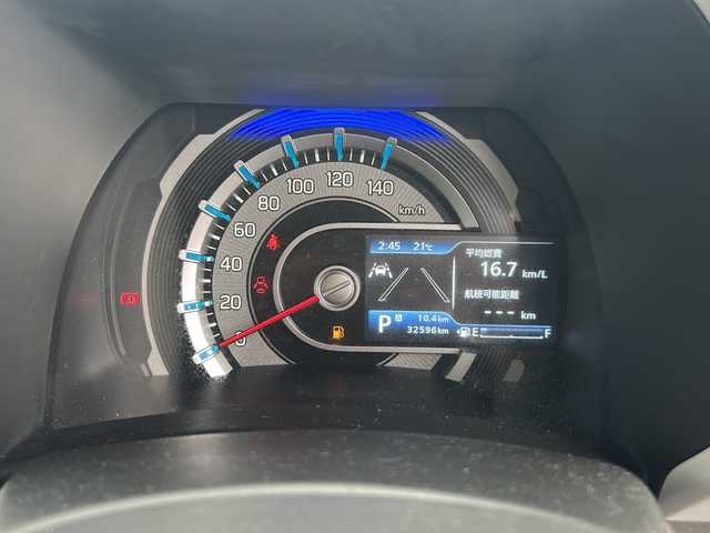 スズキ ハスラー HYBRID G 佐賀県 2023(令5)年 3.3万km ブルーイッシュブラックパール3 ワンオーナー/社外メモリナビ/フルセグTV/SD/CD/Bluetooth/バックカメラ/アイドリングストップ/クルーズコントロール/前席シートヒーター/ヘッドライトレベライザー/アイドリングストップ/ETC/スマートキー/フロアマット/ドアバイザー/新車保証書/取扱説明書/スペアキー1本/衝突軽減システム/車線逸脱機能