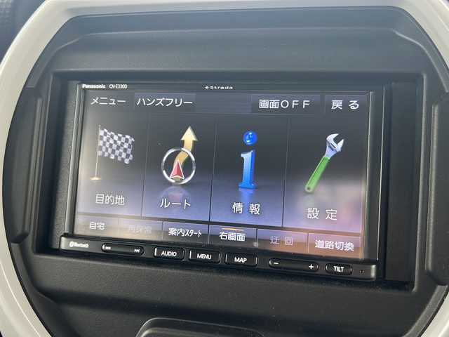 スズキ ハスラー HYBRID G 佐賀県 2023(令5)年 3.3万km ブルーイッシュブラックパール3 ワンオーナー/社外メモリナビ/フルセグTV/SD/CD/Bluetooth/バックカメラ/アイドリングストップ/クルーズコントロール/前席シートヒーター/ヘッドライトレベライザー/アイドリングストップ/ETC/スマートキー/フロアマット/ドアバイザー/新車保証書/取扱説明書/スペアキー1本/衝突軽減システム/車線逸脱機能