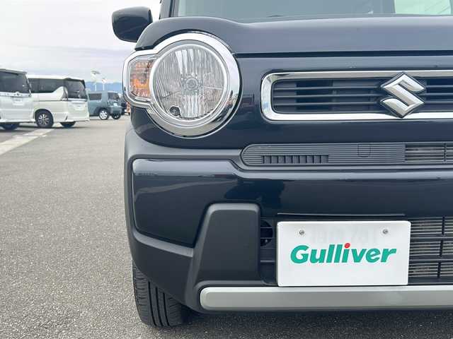 スズキ ハスラー HYBRID G 佐賀県 2023(令5)年 3.3万km ブルーイッシュブラックパール3 ワンオーナー/社外メモリナビ/フルセグTV/SD/CD/Bluetooth/バックカメラ/アイドリングストップ/クルーズコントロール/前席シートヒーター/ヘッドライトレベライザー/アイドリングストップ/ETC/スマートキー/フロアマット/ドアバイザー/新車保証書/取扱説明書/スペアキー1本/衝突軽減システム/車線逸脱機能