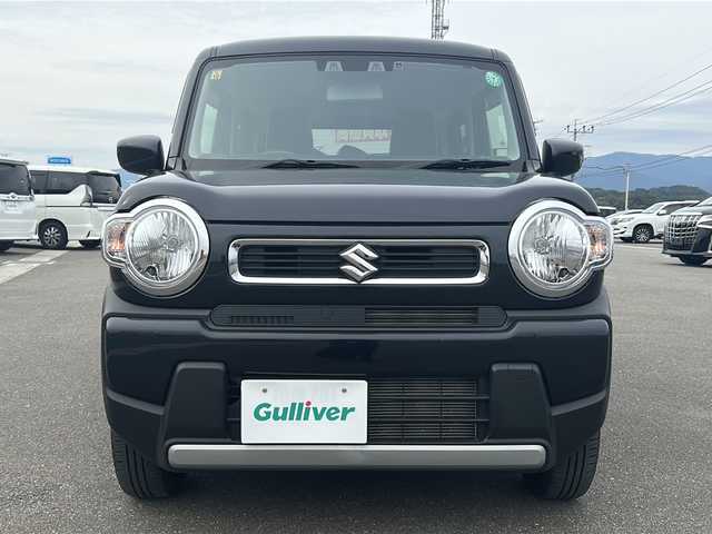 スズキ ハスラー HYBRID G 佐賀県 2023(令5)年 3.3万km ブルーイッシュブラックパール3 ワンオーナー/社外メモリナビ/フルセグTV/SD/CD/Bluetooth/バックカメラ/アイドリングストップ/クルーズコントロール/前席シートヒーター/ヘッドライトレベライザー/アイドリングストップ/ETC/スマートキー/フロアマット/ドアバイザー/新車保証書/取扱説明書/スペアキー1本/衝突軽減システム/車線逸脱機能