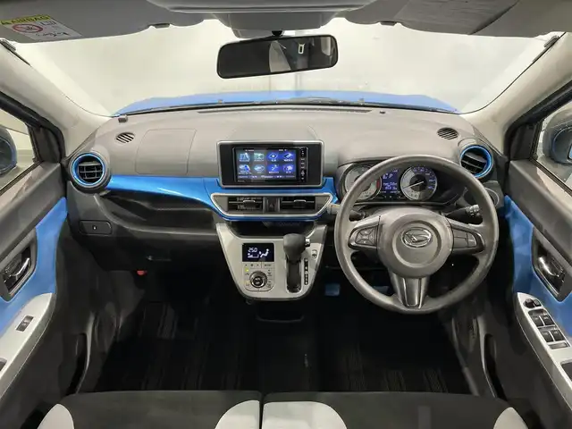 ダイハツ キャスト アクティバ X SAⅡ 愛知県 2015(平27)年 8.7万km スプラッシュブルーM 純正ナビ/（フルセグTV/USB/iPod）/衝突軽減ブレーキ/ETC/バックカメラ/コーナーセンサー/パーキングアシスト/プッシュスタート/スマートキー/ミュージックプレイヤー接続/純正フロアマット/純正14インチアルミホイール/オートライト