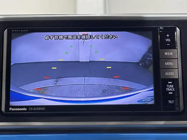 ダイハツ キャスト アクティバ X SAⅡ 愛知県 2015(平27)年 8.7万km スプラッシュブルーM 純正ナビ/（フルセグTV/USB/iPod）/衝突軽減ブレーキ/ETC/バックカメラ/コーナーセンサー/パーキングアシスト/プッシュスタート/スマートキー/ミュージックプレイヤー接続/純正フロアマット/純正14インチアルミホイール/オートライト