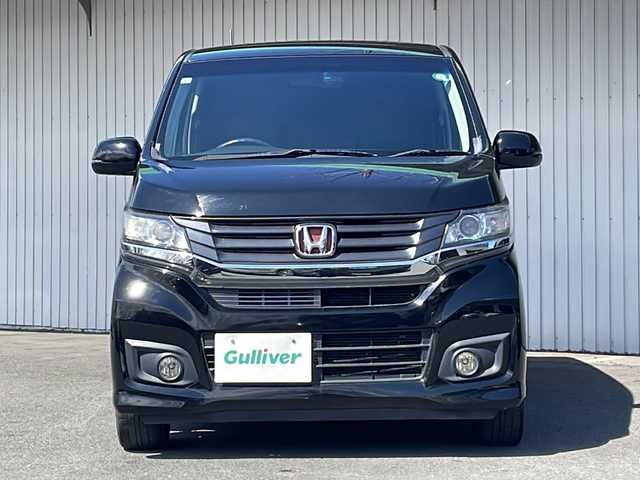 ホンダ Ｎ ＷＧＮ カスタム G ターボパッケージ 石川県 2015(平27)年 10.5万km スマートブラック ケンウッドメモリナビ/・bluetooth/フルセグTV/バックカメラ/ビルドインETC/社外15インチAW/ハーフレザーシート/前方ドライブレコーダー/クルーズコントロール/純正フロアマット/ドアバイザー/LEDオートライト/プッシュスタート/スマートキー/取扱説明書/保証書