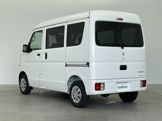 スズキ エブリイ PC 富山県 2024(令6)年 0.1万km スペリアホワイト 純正ディスプレイオーディオ（AM/FM/USB/BT）/バックカメラ/両側スライドドア/デュアルカメラブレーキサポート/レーンキープアシスト/オートライト/LEDヘッドライト/横滑り防止装置/リアパーキングセンサー/オーバーヘッドシェルフ/運転席シートヒーター/リモコンキー×２/取扱説明書/保証書