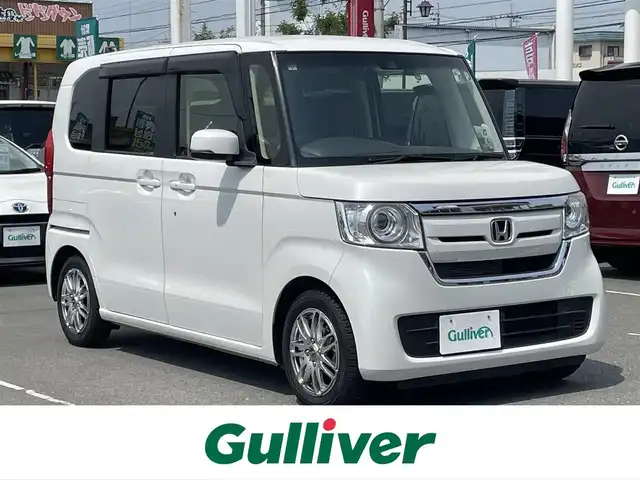 ホンダ Ｎ ＢＯＸ G L ホンダセンシング 群馬県 2020(令2)年 2.5万km パール ホンダセンシング/　衝突軽減ブレーキ/　車線逸脱警報/　アダプティブクルーズ/ナビゲーション　/フルセグテレビ　/ＣＤ＆ＤＶＤ　/バックカメラ　/パワースライドドア　/革調シートカバー　/ドライブレコーダー　/保証書　/取扱説明書　/整備手帳