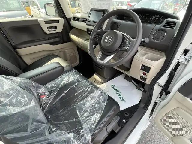 ホンダ Ｎ ＢＯＸ G L ホンダセンシング 群馬県 2020(令2)年 2.5万km パール ホンダセンシング/　衝突軽減ブレーキ/　車線逸脱警報/　アダプティブクルーズ/ナビゲーション　/フルセグテレビ　/ＣＤ＆ＤＶＤ　/バックカメラ　/パワースライドドア　/革調シートカバー　/ドライブレコーダー　/保証書　/取扱説明書　/整備手帳