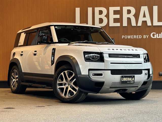 ランドローバー ランドローバー ディフェンダー 110SE 宮城県 2021(令3)年 0.8万km パール エアサスペンションパック/MERIDIANサウンドシステム/アダプティブクルーズコントロール/レーンキープアシスト/ブラインドスポットモニター/リヤトラフィックモニター/純正ナビゲーションシステム/全方位カメラ/ハーフレザーシート/シートヒーター/メモリ機能付きパワーシート/純正20インチAW/サイドステップ/液晶メーターパネル/デジタルインナーミラー/LEDヘッドライト/オートマチックハイビーム/純正オーバーフェンダー/背面タイヤカバー/社外マフラーカッター/社外フューエルカバー/ET2.0車載器/ドライブレコーダー/GPSレーダー
