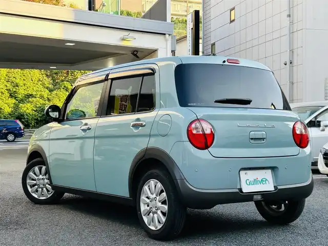 スズキ ラパン X 神奈川県 2024(令6)年 0.7万km オフブルーM 純正メモリナビ/・DTV/Bluetooth/バックカメラ/全方位モニタ/前後ドライブレコーダー/前席シートヒーター/スズキセーフティサポート/・デュアルカメラブレーキサポート/・誤発進抑制機能/・車線逸脱警報機能/・ふらつき警報機能/・先行車発進お知らせ機能/・ハイビームアシスト/・リヤパーキングセンサー/アイドリングストップ/純正フロアマット/純正14インチアルミホイール/純正LEDヘッドライト/プッシュEgスタート/ストップ/取扱説明書/保証書