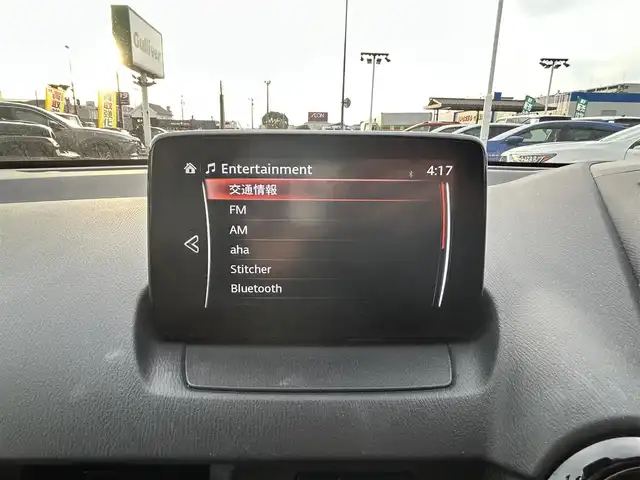 マツダ デミオ 13S ツーリング 長崎県 2016(平28)年 6.1万km ダイナミックブルーマイカ 純正SDナビ/　（BT/CD/AM/FM/フルセグTV)/ビルトインＥＴＣ/オートハイビーム/前席シートヒーター/スマートキー/プッシュスタート/アイドリングストップ/衝突軽減ブレーキ/レーンアシスト/純正ヘッドライト/純正アルミホイール/スペアキー１本