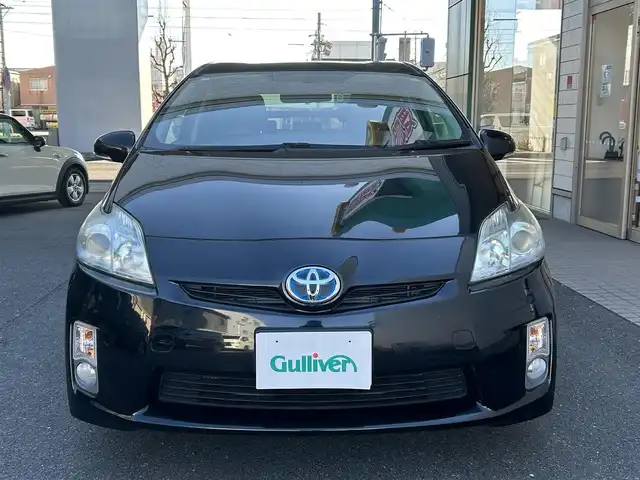 トヨタ プリウス S 愛知県 2010(平22)年 6.9万km ブラック 純正SDナビ〈NSDN-W59〉/・DVD／ワンセグTV/バックカメラ/アンテナ分離型ETC/社外15インチAW〈SMACK〉/スマートキー＆プッシュスタート
