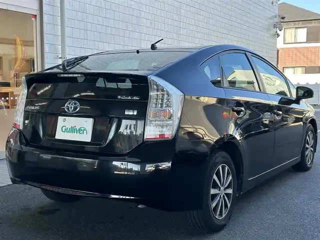 トヨタ プリウス S 愛知県 2010(平22)年 6.9万km ブラック 純正SDナビ〈NSDN-W59〉/・DVD／ワンセグTV/バックカメラ/アンテナ分離型ETC/社外15インチAW〈SMACK〉/スマートキー＆プッシュスタート