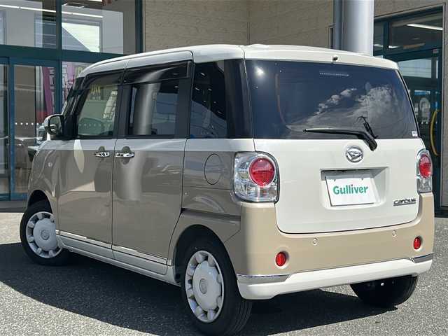 ダイハツ ムーヴ キャンバス G メイクアップ VS SAⅢ 愛知県 2021(令3)年 0.7万km パールホワイトⅢ/ナチュラルベージュマイカメタリック 2トーン ワンオーナー/メモリナビ(フルセグTV/DVD)/バックカメラ/全方位カメラ/アイドリングストップ/シートヒーター/両側パワースライドドア/前側ドラレコ/電格ミラー/純正フロアマット/ドアバイザー/ETC/取扱説明書/保証書
