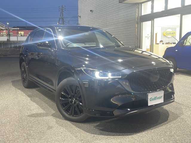 マツダ ＣＸ－５ XD スポーツアピアランス 山口県 2023(令5)年 5.6万km ジェットブラックマイカ ワンオーナー/純正ナビ/AM/FM/Bluetooth/AppleCarPlay/AndroidAuto/フルセグTV/ＢＯＳＥサウンド　/サンルーフ　/全方位カメラ　/ヘッドアップディスプレイ/置くだけ充電　/シートメモリー　/ステアリングヒーター　/電動リアゲート　/前席シートヒーター、エアシート　/オートクルーズコントロール　/ＥＴＣ
