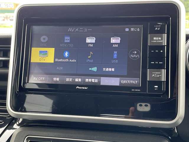 マツダ フレアワゴン カスタムスタイル ハイブリッド XT 青森県 2019(令1)年 1.5万km 黒 ４ＷＤ/全周囲カメラ/両側パワースライドドア/社外ナビ/フルセグＴＶ/Ｂｌｕｅｔｏｏｔｈ/ＣＤ／ＤＶＤ/ＵＳＢ/バックカメラ/ドライブレコーダー/シートヒーター/ＬＥＤヘッドライト/ハーフレザー/純正15インチアルミホイール