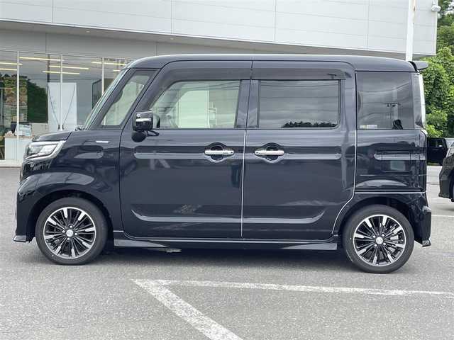 マツダ フレアワゴン カスタムスタイル ハイブリッド XT 青森県 2019(令1)年 1.5万km 黒 ４ＷＤ/全周囲カメラ/両側パワースライドドア/社外ナビ/フルセグＴＶ/Ｂｌｕｅｔｏｏｔｈ/ＣＤ／ＤＶＤ/ＵＳＢ/バックカメラ/ドライブレコーダー/シートヒーター/ＬＥＤヘッドライト/ハーフレザー/純正15インチアルミホイール