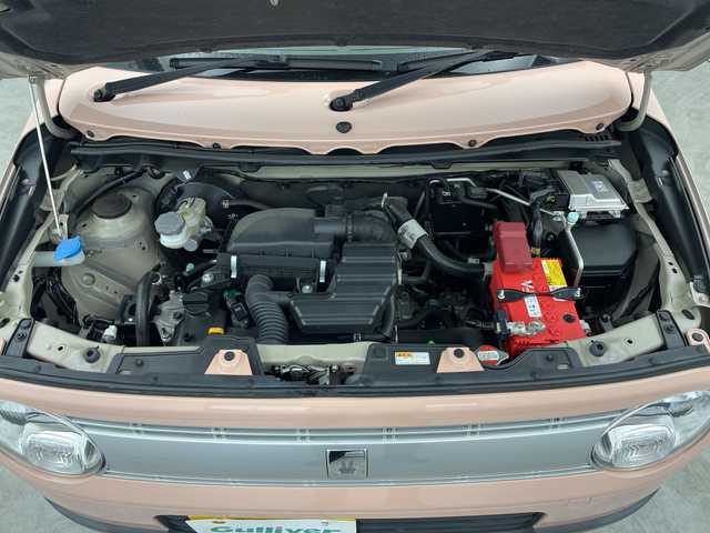 スズキ ラパン L 三重県 2019(平31)年 4.8万km コフレピンクパールメタリック 禁煙車/レーダーブレーキサポート/シートヒーター/社外ナビ（AVND8W）/・フルセグ/・CD/DVD/・SD/・Bluetooth/・ドラレコ機能/バックカメラ/スマートキー/プッシュスタート/スペアキー/Wエアバック