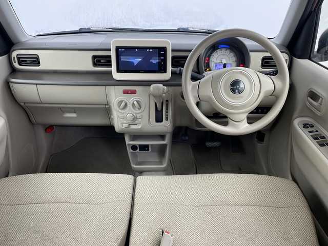 スズキ ラパン L 三重県 2019(平31)年 4.8万km コフレピンクパールメタリック 禁煙車/レーダーブレーキサポート/シートヒーター/社外ナビ（AVND8W）/・フルセグ/・CD/DVD/・SD/・Bluetooth/・ドラレコ機能/バックカメラ/スマートキー/プッシュスタート/スペアキー/Wエアバック