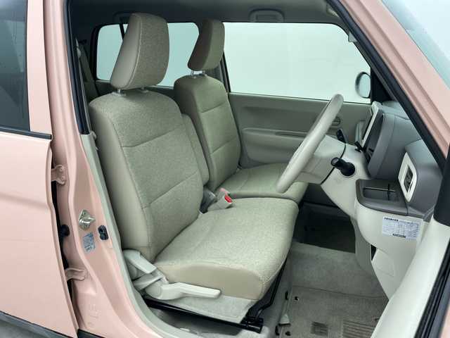 スズキ ラパン L 茨城県 2019(平31)年 4.8万km コフレピンクパールメタリック 社外メモリナビ【AVND8W】/(地デジTV・CD・DVD・BT・SD・ラジオ再生)/レーダーブレーキサポート/シートヒーター/ドライブレコーダー/バックカメラ/ハロゲンライト/純正14inスチールホイール/純正フロアマット/スマートキー/スペアキー/プッシュスタート