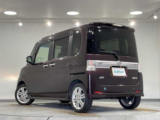 ダイハツ タント カスタム RS 愛知県 2012(平24)年 9.3万km ミスティックレッドクリスタルメタリック 純正SDナビ（NSZN-W62）/・AM/FM/CD/DVD/Bluetooth/・フルセグテレビ/ETC/オートエアコン/スマートキー/純正フロアマット/保証書/取扱説明書