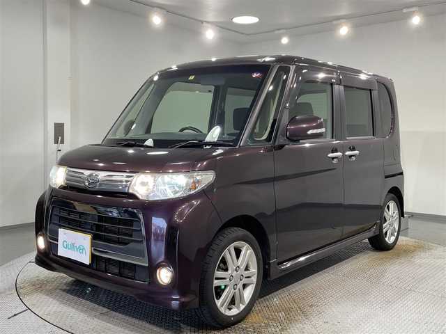 ダイハツ タント カスタム RS 愛知県 2012(平24)年 9.3万km ミスティックレッドクリスタルメタリック 純正SDナビ（NSZN-W62）/・AM/FM/CD/DVD/Bluetooth/・フルセグテレビ/ETC/オートエアコン/スマートキー/純正フロアマット/保証書/取扱説明書
