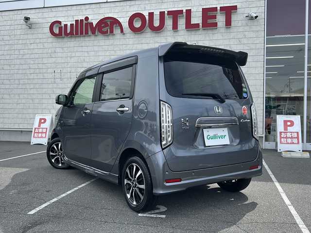 ホンダ Ｎ ＷＧＮ カスタム L ホンダセンシング 長野県 2019(令1)年 6.5万km シャイニンググレーM ・純正7インチメSDナビゲーション/CD DVD フルセグTV Bluetooth/・バックカメラ/・ビルトインETC/・ホンダセンシング/・レーダークルーズコントロール/・レーンキープアシスト/・オートマチックハイビーム/・アイドリングストップ/・横滑り防止装置/・LEDヘッドライト/・オートライト/・コーナーセンサー/・純正14インチアルミホイール/・シートヒーター(D席)/・ドライブレコーダー/・スマートキー/・エンジンプッシュスタート/・フロアマット