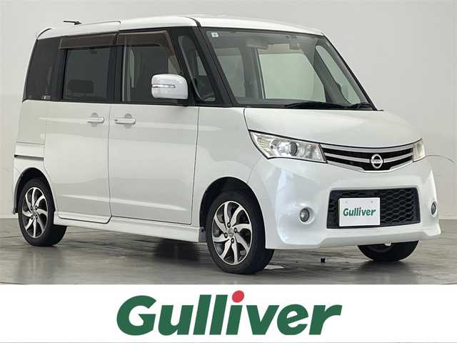 日産 ルークス ハイウェイスター 滋賀県 2011(平23)年 10.2万km スノーパールホワイト 社外SDナビ/・フルセグTV/Bluetooth/CD/DVD/バックカメラ/ETC/前後ドラレコ/片側パワースライドドア/プッシュスタート/スマートキー/純正アルミホイール