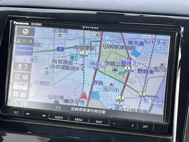日産 ルークス ハイウェイスター 滋賀県 2011(平23)年 10.2万km スノーパールホワイト 社外SDナビ/・フルセグTV/Bluetooth/CD/DVD/バックカメラ/ETC/前後ドラレコ/片側パワースライドドア/プッシュスタート/スマートキー/純正アルミホイール