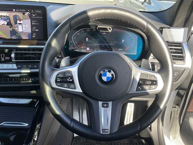 ＢＭＷ Ｘ３ xDrive20d Mスポーツ 東京都 2022(令4)年 1.7万km ミネラルホワイト ワンオーナー/純正メモリーナビ/フルセグ/全方位カメラ/サンルーフ/追従式クルーズコントロール/レーンキープアシスト/レザーシート/前関パワーシート/全席シートヒーター/ステアリングヒーター/オートマチックハイビーム/パワーバックドア/ブラインドスポットモニター/コーナーセンサー/新車時保証書/取扱説明書