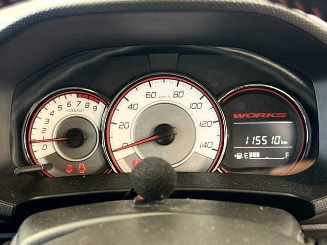 スズキ アルト ワークス 大阪府 2016(平28)年 11.6万km パールホワイト レカロシート/社外マフラー/ATOTO製ディスプレイオーディオ/Bluetooth/ミラーリンク/MT車/プッシュスタート＆スマートキー/バックカメラ/ETC/取説＆保証書/スペアスマートキー