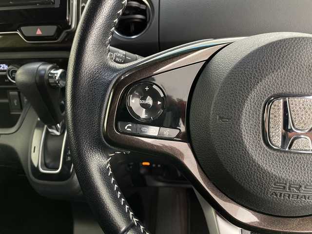 ホンダ Ｎ ＢＯＸ カスタム G EX ターボ ホンダセンシング 長野県 2018(平30)年 5.3万km プレミアムグラマラスブロンズP ホンダセンシング/アダプティブ・クルーズ・コントロール/LKAS〈車線維持支援システム〉/オートハイビーム/先行車発進お知らせ機能/標識認識機能/ターボ/４WD/社外SDナビ（フルセグ/DVD/CD/BT）/バックカメラ/社外ドライブレコーダー/ハーフレザーシート/前席シートヒーター/ビルトインETC/両側パワースライド/革巻きステリング/リアサイドサンシェード/フロアマット/LEDヘットライト/LEDフォグランプ