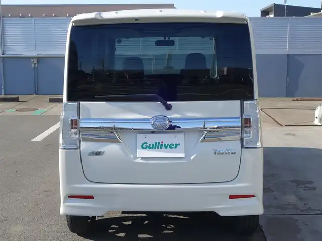 ダイハツ タント カスタム RS スマートセレ SA 静岡県 2014(平26)年 6.5万km パールホワイトⅢ 禁煙車/スマートアシスト/　衝突軽減ブレーキ/　誤発進抑制機能/　先行車お知らせ機能/車検R9年7月24日まで/純正オプションナビ（NSZP-W640D）/　　CD/DVD/BT/ワンセグTV/HDMI/バックカメラ/両側パワースライドドア/社外ETC/ecoIDLE/ステアリングスイッチ/オートライト/LEDヘッドライト/オートライト/フォグランプ/純正フロアマット/取扱説明書/保証書