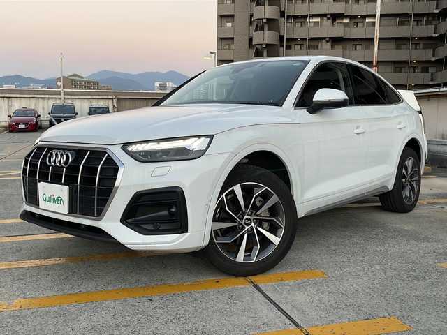 アウディ アウディ Ｑ５ SB 40TDIクワトロアドバンスド 広島県 2021(令3)年 4.7万km グレイシアホワイトメタリック ラグジュアリーパッケージ/plusパッケージ/OP19インチAW/マトリクスLEDヘッドライト/TVチューナー/黒革シート/パワーシート（ランバーサポート付）/シートヒーター（運転席/助手席/後席左右）/パワーバックドア/純正メモリナビ/サラウンドビューカメラ/アダプティブクルーズコントロール/レーンキープアシスト/衝突軽減ブレーキ/パーキングアシスト/コーナーセンサー/パドルシフト/ETC2.0/純正ドライブレコーダー/USB入力端子