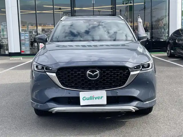 マツダ ＣＸ－５ XD エクスクルーシブモード 長崎県 2023(令5)年 2万km ポリメタルグレーM ワンオーナー/純正SDナビ/BT/USB/フルセグTV/全方位カメラ/茶革シート/前席パワーシート/全席シートヒーター/前席エアーシート/BOSEプレミアムサウンド/衝突被害軽減システム/レーダークルーズコントロール/シグネスチャースタイル/(ルーフレール、フロント、リア)/ステアリングスイッチ/ステアリングヒーター/パドルシフト/ドライブレコーダー前後/パワーバックドア/ETC