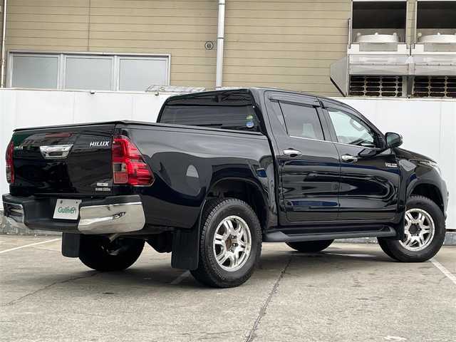トヨタ ハイラックス Z 青森県 2019(令1)年 4.2万km アティチュードブラックマイカ 4WD/ターボ/寒冷地仕様/トヨタセーフティセンス/社外SDナビ/[FM/AM/CD/DVD/SD/USB/BT]/フルセグテレビ/バックカメラ/社外ドライブレコーダー/純正エンジンスターター/レーダークルーズコントロール/ETC/ステアリングスイッチ/LEDヘッドライト/フロントフォグ/バックフォグ/純正17インチAW付きサマータイヤ積込/純正フロアマット/ドアバイザー/電動格納ミラー/ミラーヒーター/保証書/取扱説明書