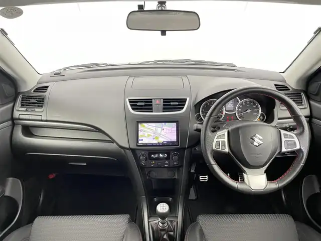 スズキ スイフト スポーツ 千葉県 2013(平25)年 3.9万km ブーストブルーパールメタリック 6速マニュアルミッション/純正17インチAW/純正専用スポーツシート/クルーズコントロール/社外7インチナビ/・ワンセグTV/・Bluetooth/・CD/DVD再生/キセノンヘッドライト/フォグランプ/スマートキー/ETC