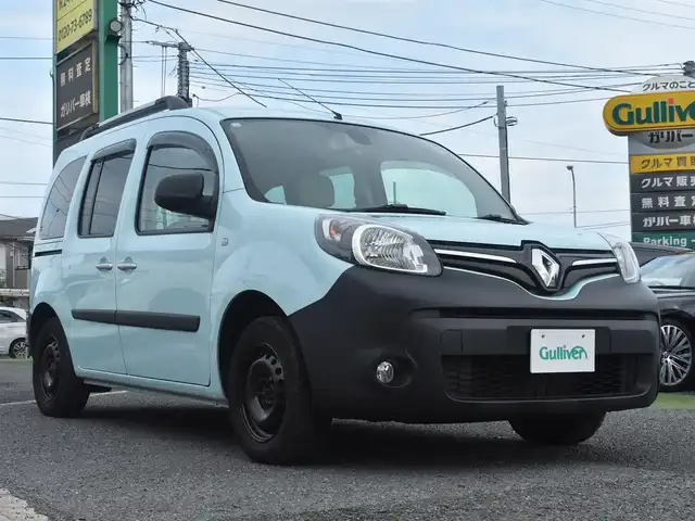 ルノー カングー クルール 神奈川県 2019(令1)年 6万km ライトブルー 専用ボディー色/２００台限定/ルーフレール/純正メモリナビ/フルセグテレビ/バックカメラ/ドライブレコーダー/ETC/社外LEDヘッドライト/シートカバー/保証書/取説