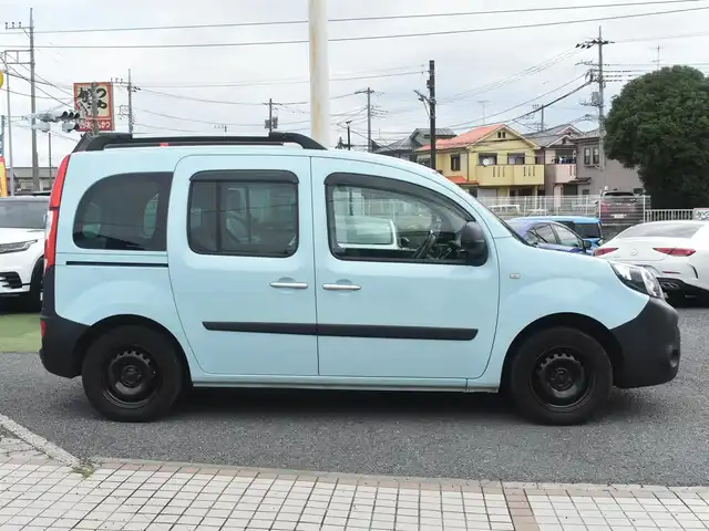 ルノー カングー クルール 神奈川県 2019(令1)年 6万km ライトブルー 専用ボディー色/２００台限定/ルーフレール/純正メモリナビ/フルセグテレビ/バックカメラ/ドライブレコーダー/ETC/社外LEDヘッドライト/シートカバー/保証書/取説