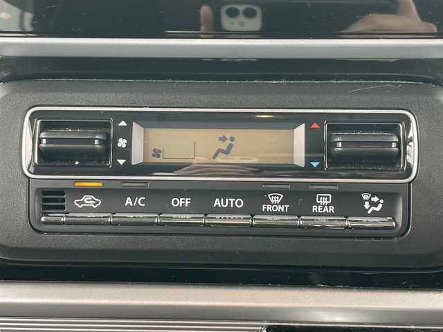 スズキ スペーシア カスタム HYBRID GS 長崎県 2018(平30)年 3.5万km フェニックスレッドパール /社外ナビ/　(CD BT USB iPod AM FM)//片側パワースライドドア//衝突軽減ブレーキ//レーンキープアシスト//シートヒーター//アイドリングストップ//コーナーセンサー//ETC//オートライト//LEDヘッドライト//プッシュスタート//リアサンシェード//スマートキー