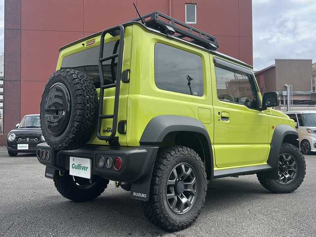 スズキ ジムニー シエラ JC 宮崎県 2020(令2)年 1.7万km キネティックイエロー/ブラック ワンオーナー/純正ナビ/DVD/CD/SD/MSV/BT/USB/フルセグTV/バックカメラ/純正LEDヘッドライト/純正フォグランプ/オートライト/純正１６インチアルミホイール/ルーフキャリア/リアラダー/革巻きステアリング/ステアリングスイッチ/前席シートヒーター/衝突被害軽減ブレーキ/LKA/横滑り防止/ダウンヒルアシストシステム/スマートキー×２/前後タイプドライブレコーダー/純正ゴムフロアマット/純正ドアバイザー/ETC/電動格納ウインカードアミラー