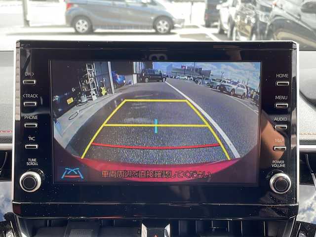 トヨタ カローラ スポーツ ハイブリッドG Z 島根県 2020(令2)年 1.1万km アティチュードブラックマイカ/ダークブルーマイカメタリック 2トーン メーカーナビゲーション/BT CD DVD Miracast/モデリスタエアロ/バックカメラ/レーダークルーズコントロール/社外前後ドライブレコーダー/ビルトインETC2.0/ハーフレザーシート/D/N席シートヒーター/オートマチックハイビーム/電子パーキング/AUTOHOLD/LEDヘッドライト/AUTOライト/フォグライト/前後コーナーセンサー/オートリトラミラー/純正ドアバイザー/純正フロアマット/純正18インチアルミホイール/ISOFIX/シートリフター