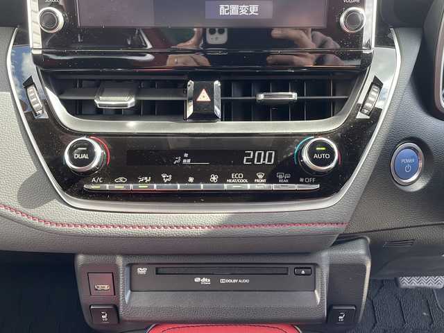 トヨタ カローラ スポーツ ハイブリッドG Z 島根県 2020(令2)年 1.1万km アティチュードブラックマイカ/ダークブルーマイカメタリック 2トーン メーカーナビゲーション/BT CD DVD Miracast/モデリスタエアロ/バックカメラ/レーダークルーズコントロール/社外前後ドライブレコーダー/ビルトインETC2.0/ハーフレザーシート/D/N席シートヒーター/オートマチックハイビーム/電子パーキング/AUTOHOLD/LEDヘッドライト/AUTOライト/フォグライト/前後コーナーセンサー/オートリトラミラー/純正ドアバイザー/純正フロアマット/純正18インチアルミホイール/ISOFIX/シートリフター