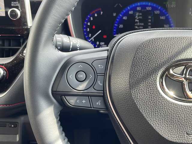 トヨタ カローラ スポーツ ハイブリッドG Z 島根県 2020(令2)年 1.1万km アティチュードブラックマイカ/ダークブルーマイカメタリック 2トーン メーカーナビゲーション/BT CD DVD Miracast/モデリスタエアロ/バックカメラ/レーダークルーズコントロール/社外前後ドライブレコーダー/ビルトインETC2.0/ハーフレザーシート/D/N席シートヒーター/オートマチックハイビーム/電子パーキング/AUTOHOLD/LEDヘッドライト/AUTOライト/フォグライト/前後コーナーセンサー/オートリトラミラー/純正ドアバイザー/純正フロアマット/純正18インチアルミホイール/ISOFIX/シートリフター