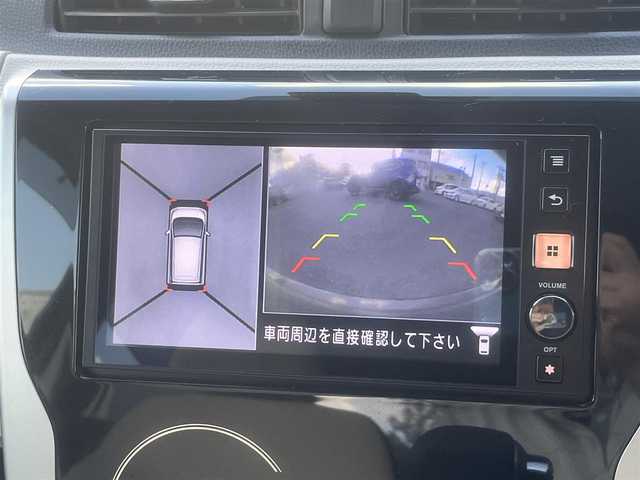 日産 デイズ X 島根県 2018(平30)年 1.4万km アッシュブラウンM 社外ディスプレイオーディオ　/Bluetooth接続　/全方位／バックカメラ　/アイドリングストップ　/衝突軽減ブレーキ　/前後コーナーセンサー　/運転席シートヒーター　/スマートキー　/プッシュスタート　/純正フロアマット　/取扱説明書/スペアキー1本/スタッドレスタイヤ積込み