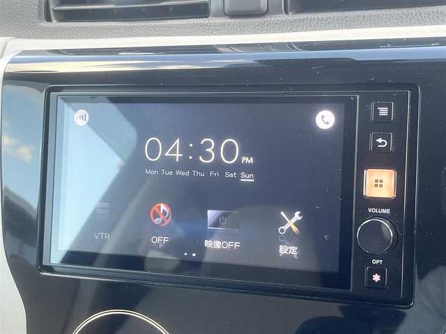 日産 デイズ X 島根県 2018(平30)年 1.4万km アッシュブラウンM 社外ディスプレイオーディオ　/Bluetooth接続　/全方位／バックカメラ　/アイドリングストップ　/衝突軽減ブレーキ　/前後コーナーセンサー　/運転席シートヒーター　/スマートキー　/プッシュスタート　/純正フロアマット　/取扱説明書/スペアキー1本/スタッドレスタイヤ積込み