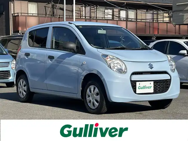 スズキ アルト F 東京都 2012(平24)年 6.9万km エアブルーメタリック 社外ナビ/ワンセグTV/社外フロアマット/Wエアバッグ/AC/リモコンキー/スペアキー1本/保証書、取扱説明書