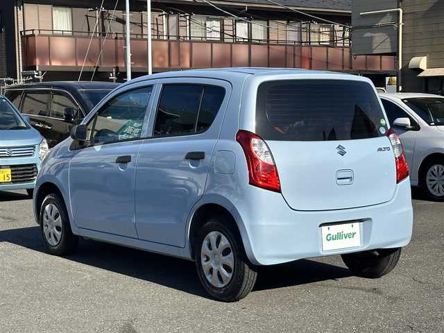 スズキ アルト F 東京都 2012(平24)年 6.9万km エアブルーメタリック 社外ナビ/ワンセグTV/社外フロアマット/Wエアバッグ/AC/リモコンキー/スペアキー1本/保証書、取扱説明書