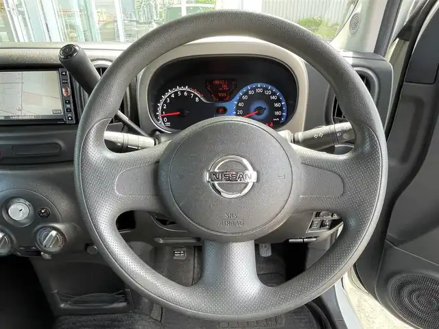 日産 キューブ 15X FOUR Mセレクション 道央・札幌 2010(平22)年 13.7万km ホワイトパール ・４WD/・純正ナビ/　CD＆USB＆AUX＆TV/・バックカメラ/・純正エンジンスターター/・電動格納ミラー/・プッシュスタート/・スマートキー/・純正フロアマット/・ドアバイザー
